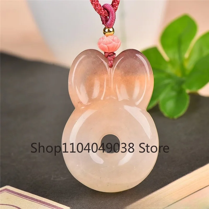 จี้กระต่ายหยกไหมทองธรรมชาติขาย - Ethnic Fashion Boutique บทวิจารณ์และราคา