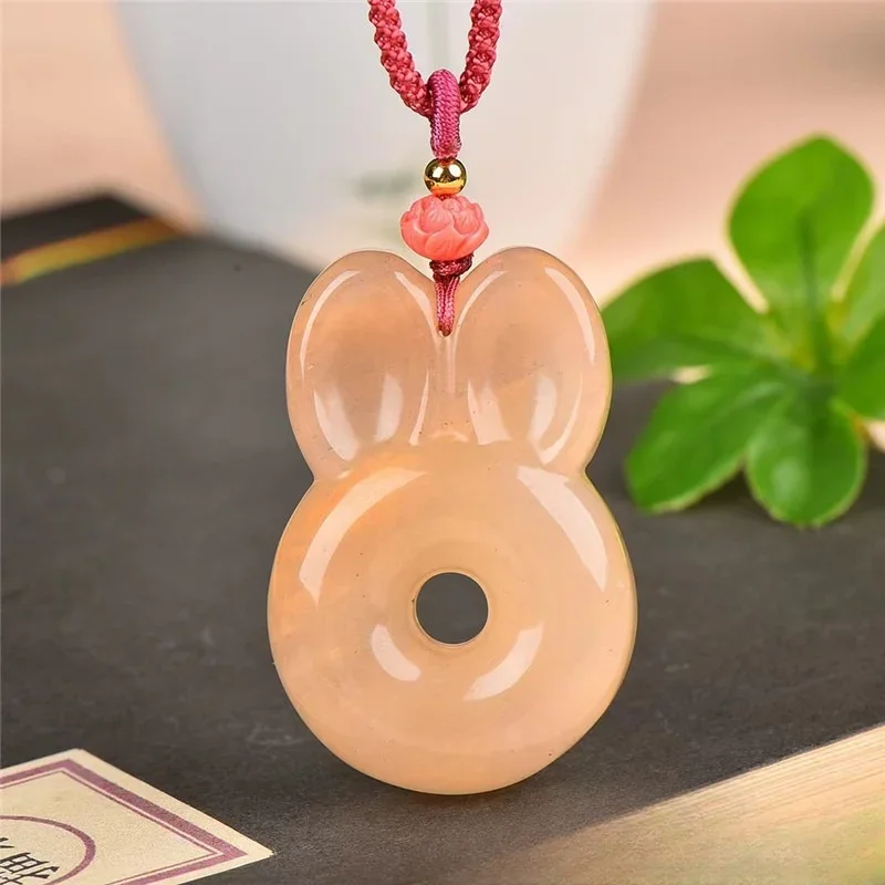 จี้กระต่ายหยกไหมทองธรรมชาติขาย - Ethnic Fashion Boutique บทวิจารณ์และราคา