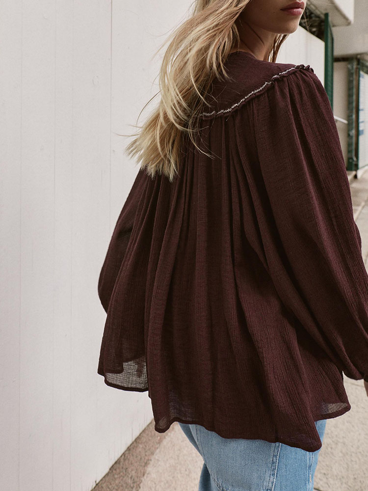เสื้อเชิ้ตลำลองปักลูกปัดแฟชั่น - Ethnic Clothing & Online Fashion Store Khaadi Uk บทวิจารณ์และราคา