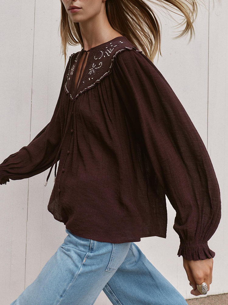 เสื้อเชิ้ตลำลองปักลูกปัดแฟชั่น - Ethnic Clothing & Online Fashion Store Khaadi Uk บทวิจารณ์และราคา