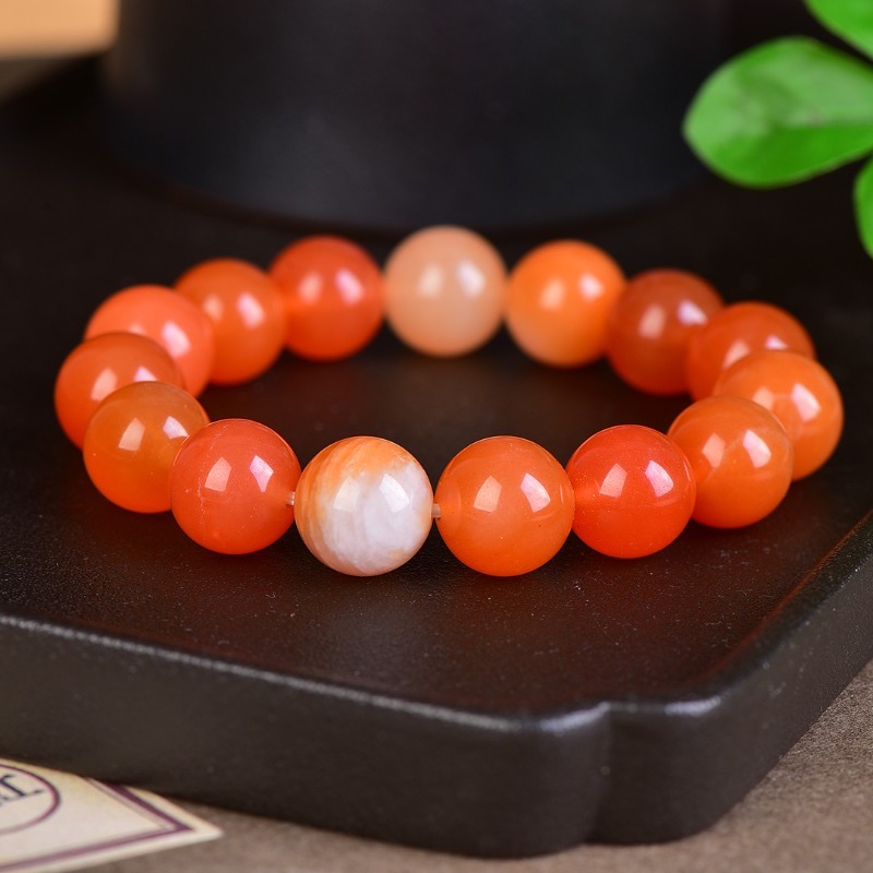 สร้อยข้อมือหยกไหมสีแดงทองแบบบู - Ethnic Fashion Boutique บทวิจารณ์และราคา