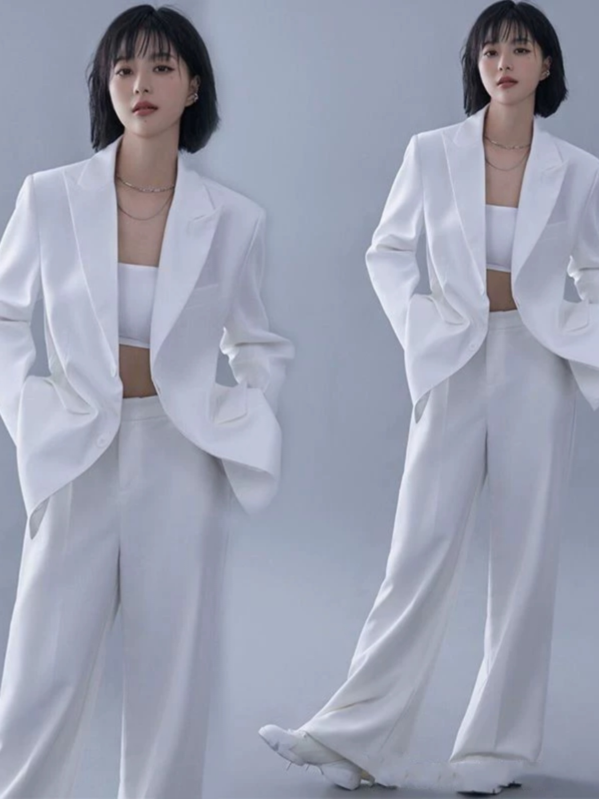 นิตยสารแฟชั่นธีมชุดสูทสีขาว ภา - Ethnic Fashion Magazine บทวิจารณ์และราคา