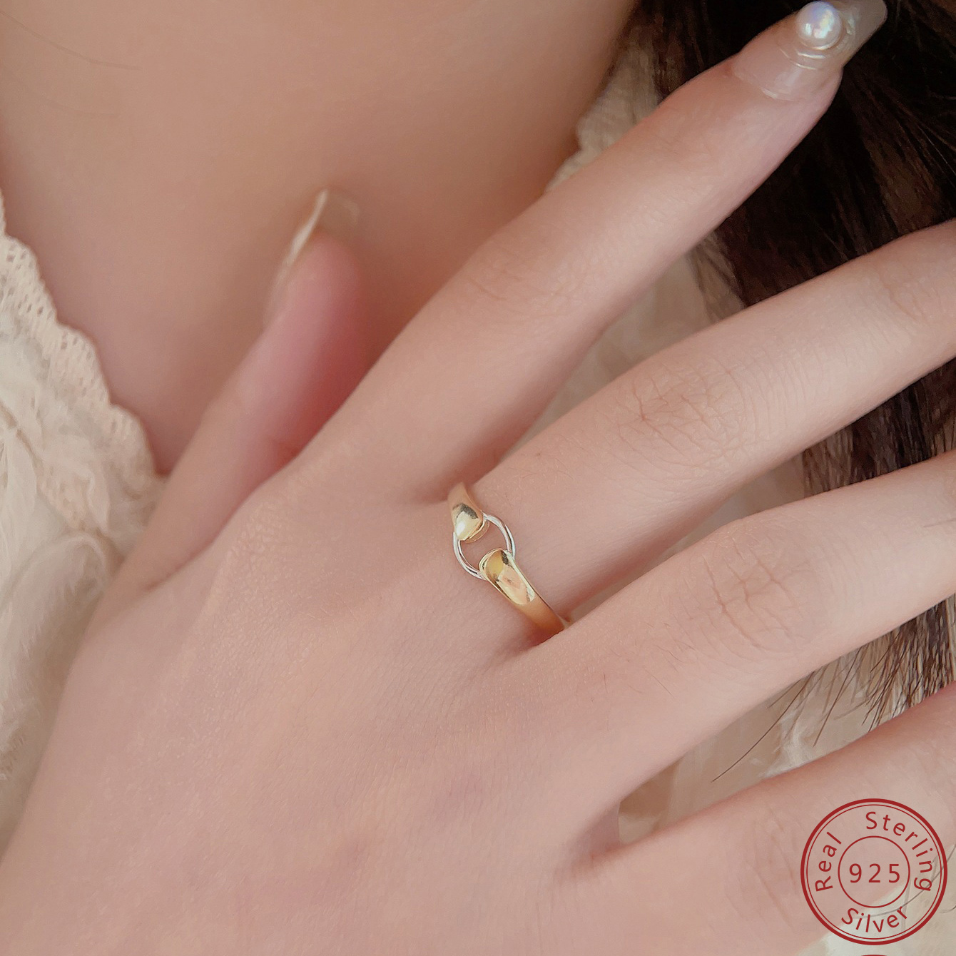 2023ใหม่100% S925แหวนเงินสเตอร - Ethnic Fashion Designers บทวิจารณ์และราคา