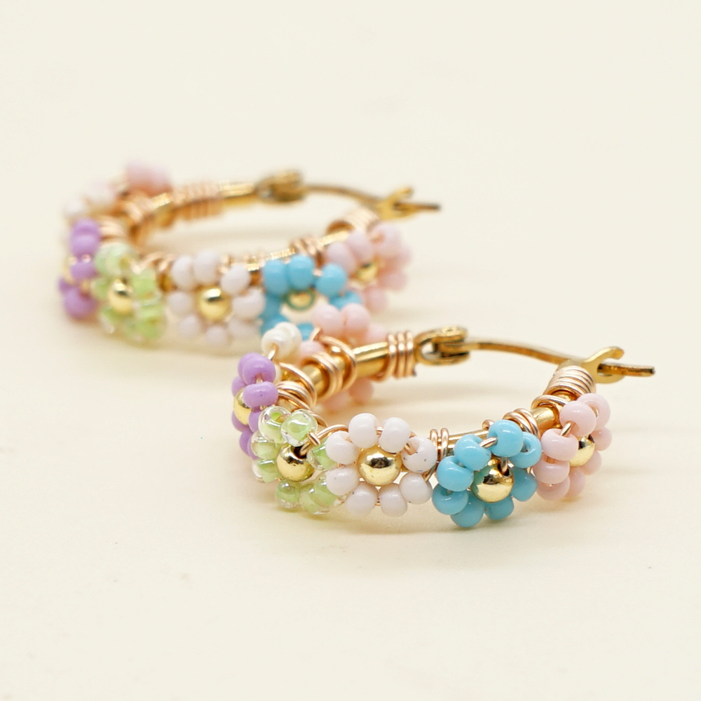 Boho Miyuki ดอกไม้ดวงจันทร์ Cr - Latest Ethnic Fashion For Women บทวิจารณ์และราคา